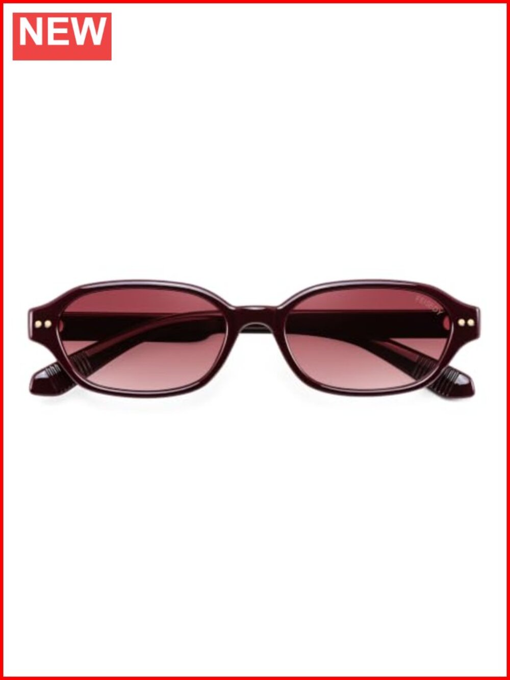 Retro Polarized Rectangle Sunglasses Y2K 90s Small Slim UV400